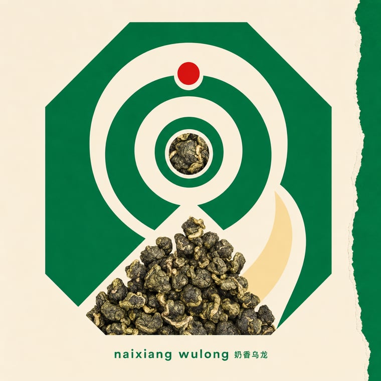 The design — Nǎi Xiāng Oolong