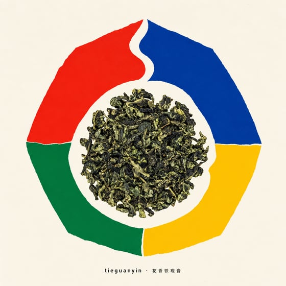 Floral Tie Guan Yin